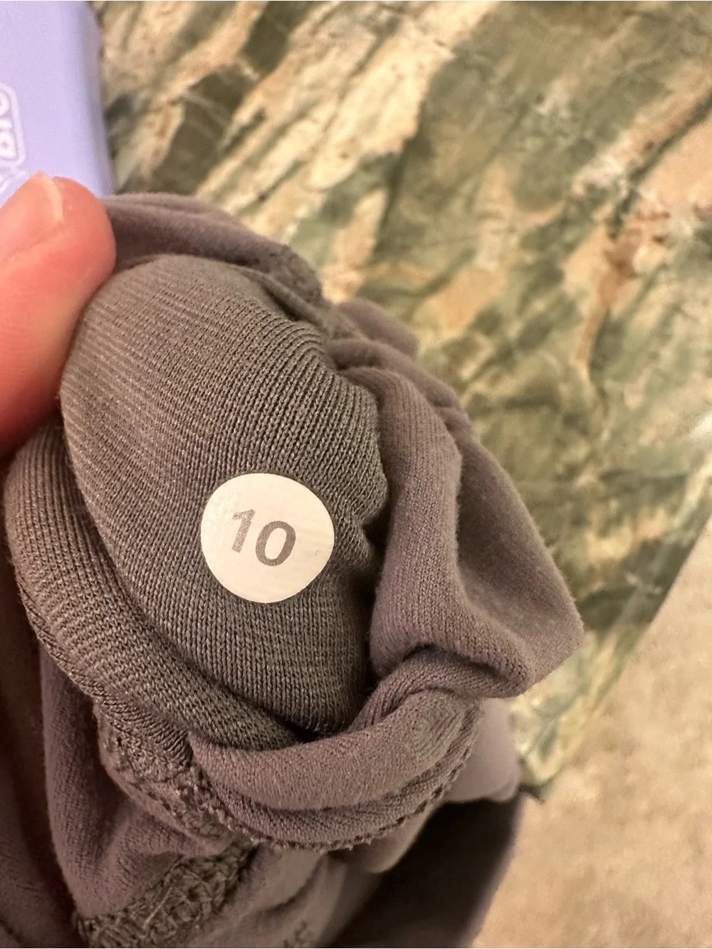 lululemon athletica Gray Cropped Leggings